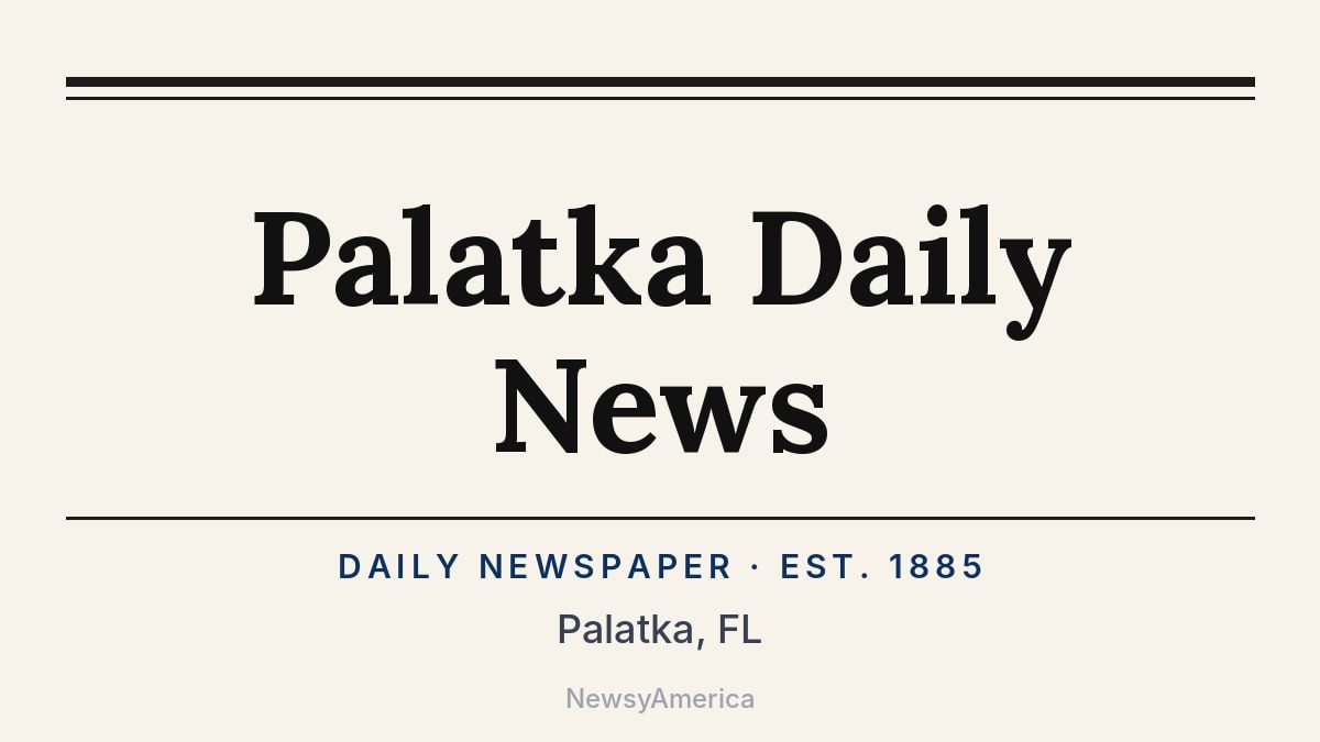 Palatka Daily News – Florida