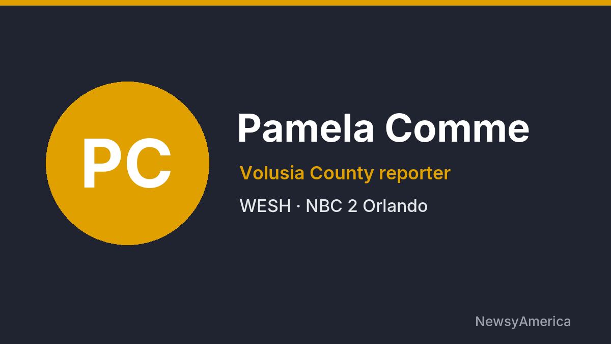 Pamela Comme – WESH, Orlando