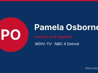 Pamela Osborne, anchor and reporter, WDIV-TV