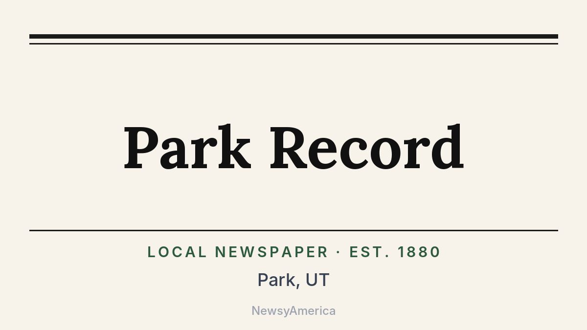 Park Record – Utah
