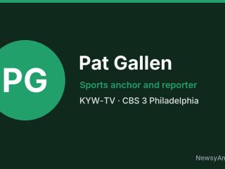 Pat Gallen, Sports anchor and reporter, KYW-TV