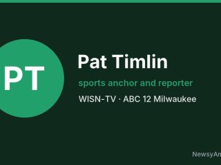 Pat Timlin, sports anchor and reporter, WISN-TV