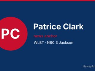 Patrice Clark, news anchor, WLBT