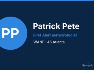 Patrick Pete, First Alert meteorologist, WANF