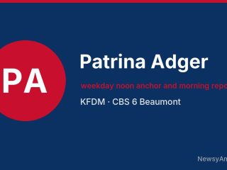 Patrina Adger, weekday noon anchor and morning reporter, KFDM