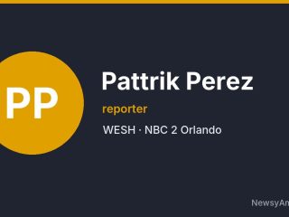 Pattrik Perez, reporter, WESH