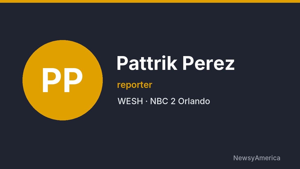 Pattrik Perez – WESH, Orlando