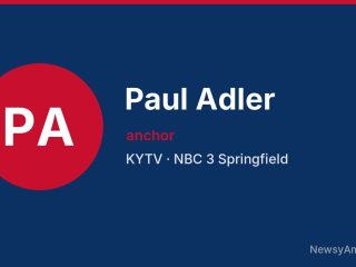 Paul Adler, anchor, KYTV