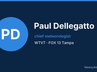 Paul Dellegatto, chief meteorologist, WTVT