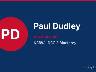 Paul Dudley, news anchor, KSBW