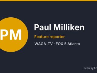 Paul Milliken, Feature reporter, WAGA-TV