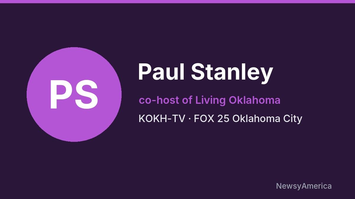 Paul Stanley – KOKH-TV, Oklahoma City