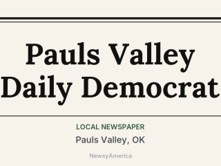 Pauls Valley Daily Democrat, Pauls Valley, OK