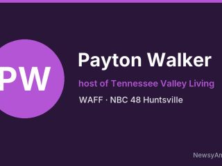 Payton Walker, host of Tennessee Valley Living, WAFF