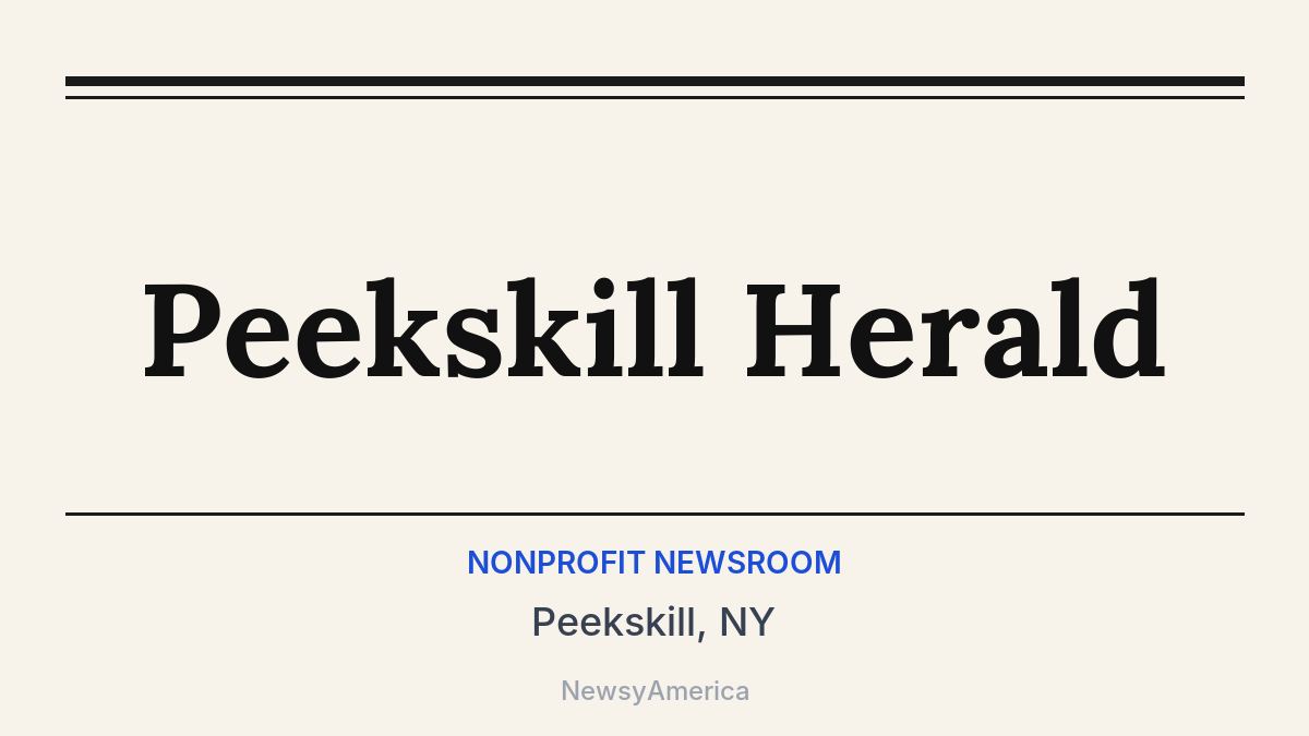 Peekskill Herald – Peekskill, NY