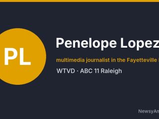 Penelope Lopez, multimedia journalist in the Fayetteville bureau, WTVD