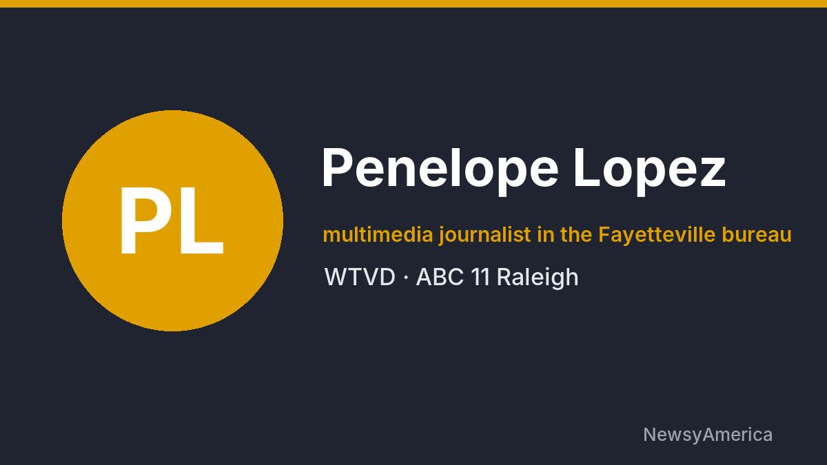 Penelope Lopez – WTVD, Raleigh