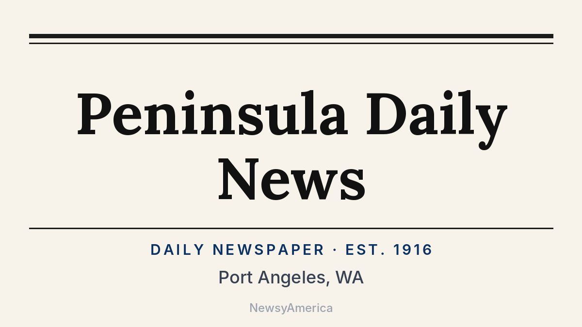 Peninsula Daily News – Port Angeles, WA