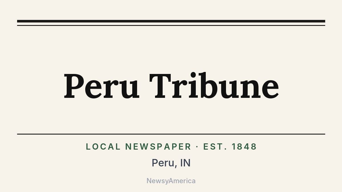 Peru Tribune – Indiana