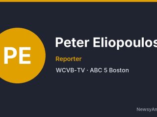 Peter Eliopoulos, Reporter, WCVB-TV