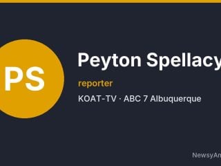 Peyton Spellacy, reporter, KOAT-TV