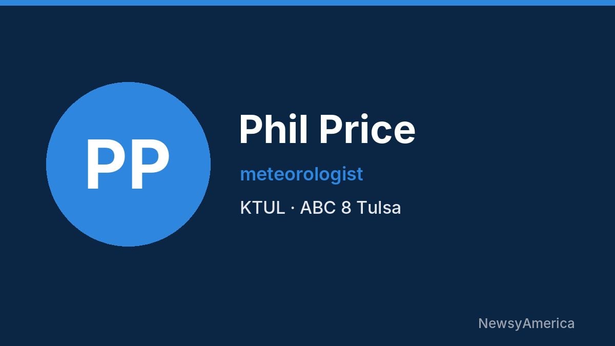 Phil Price – KTUL, Tulsa