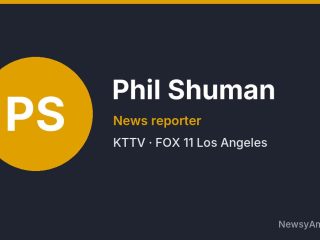 Phil Shuman, News reporter, KTTV