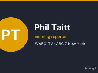 Phil Taitt, morning reporter, WABC-TV