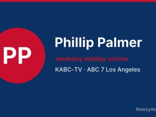 Phillip Palmer, weekday midday anchor, KABC-TV
