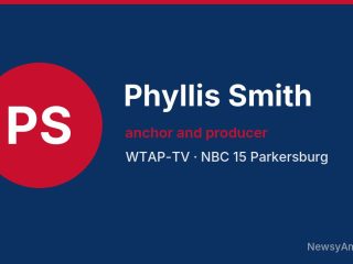Phyllis Smith, anchor and producer, WTAP-TV