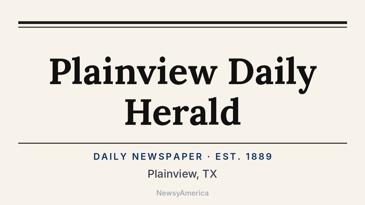 Plainview Daily Herald – Texas