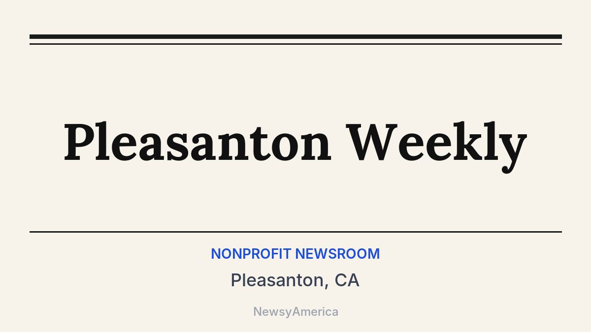 Pleasanton Weekly – Pleasanton, CA