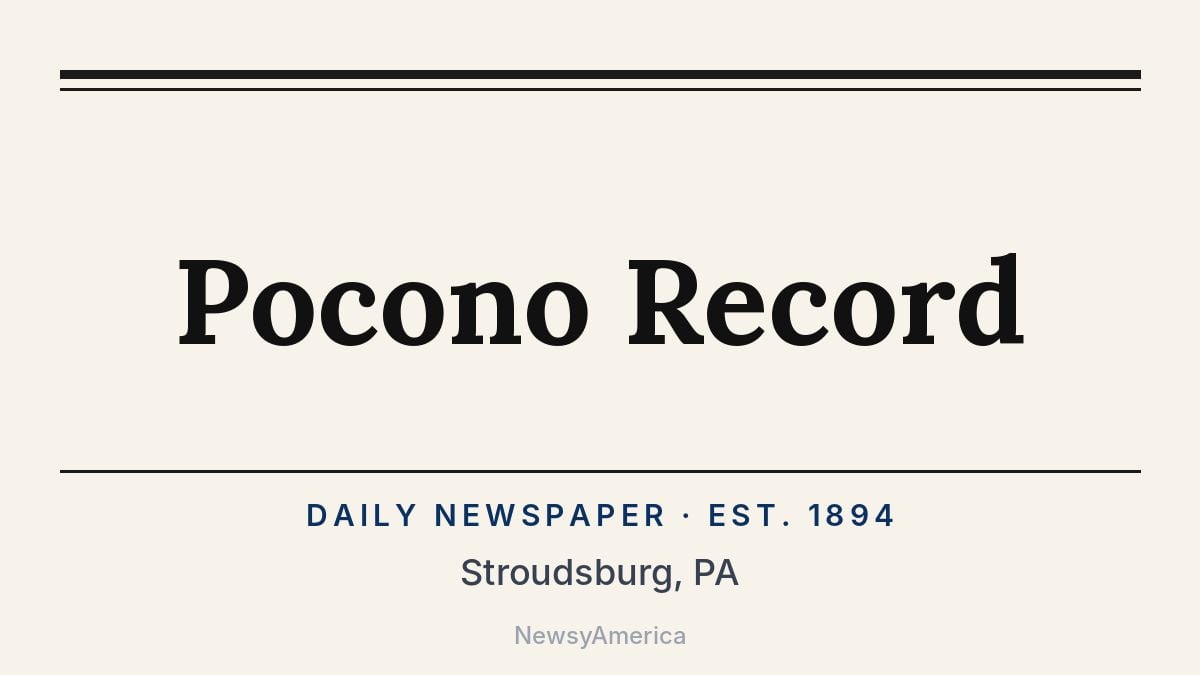 Pocono Record – Stroudsburg, PA