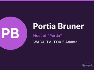 Portia Bruner, Host of “Portia”, WAGA-TV