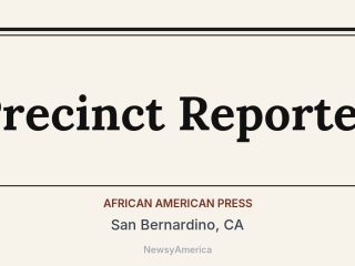 Precinct Reporter, San Bernardino, CA