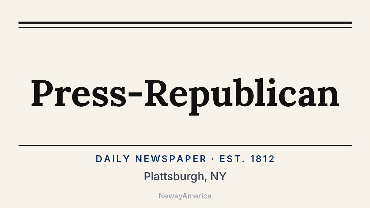 Press-Republican – Plattsburgh, NY