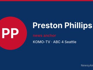 Preston Phillips, news anchor, KOMO-TV