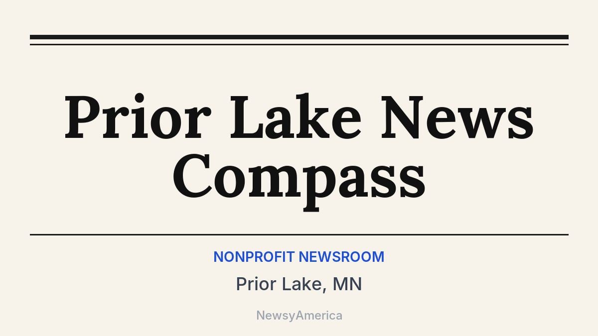 Prior Lake News Compass – Prior Lake, MN