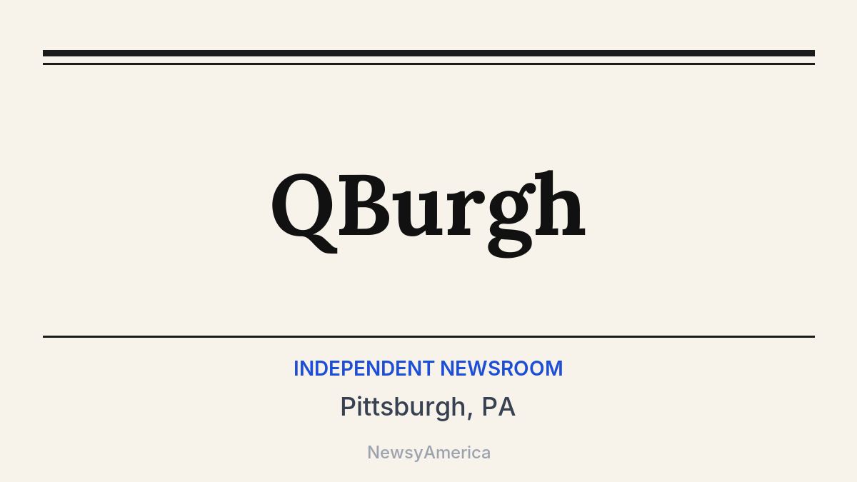 QBurgh – Pittsburgh, PA