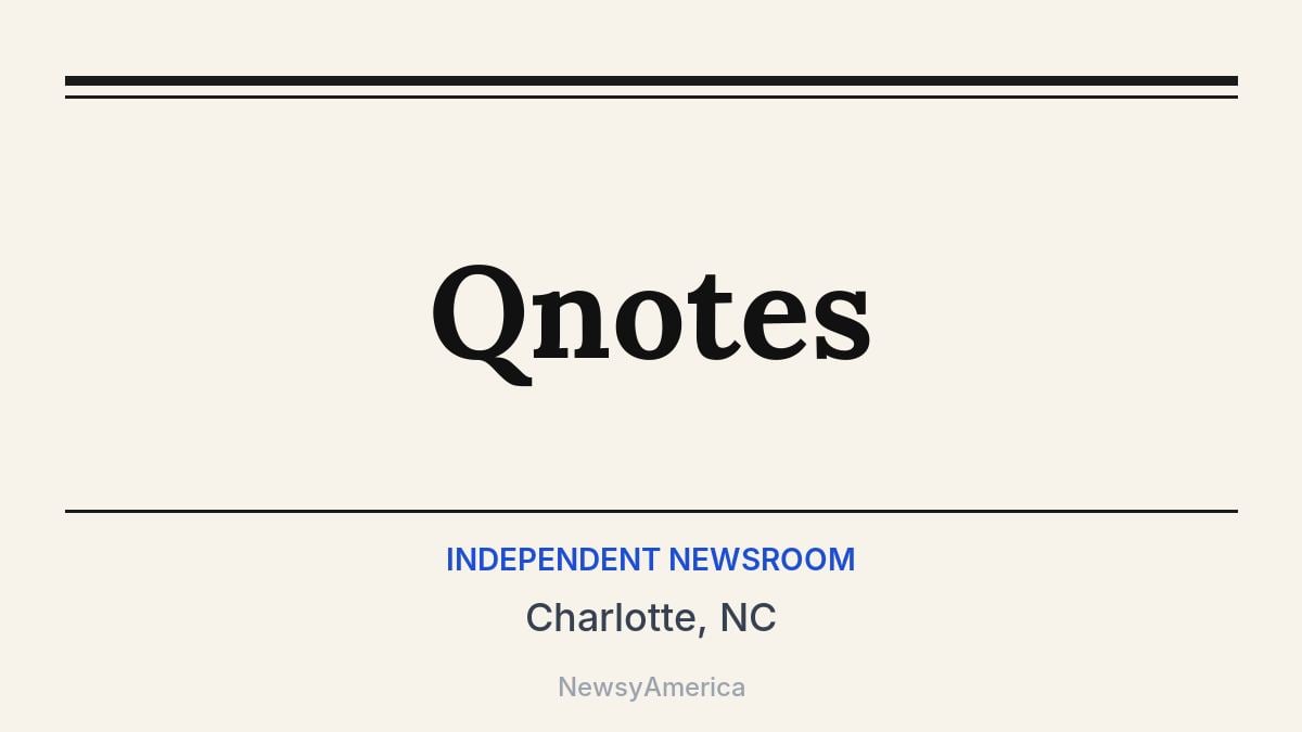 Qnotes – Charlotte, NC