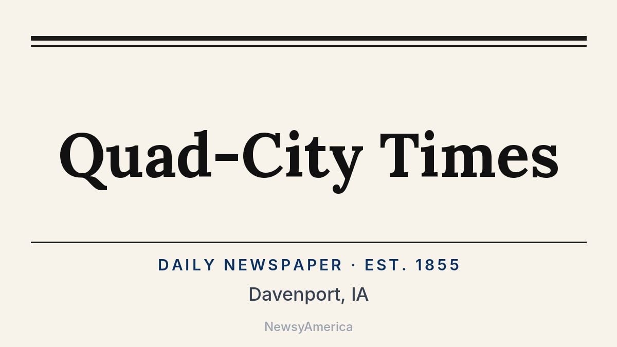 Quad-City Times – Davenport, IA