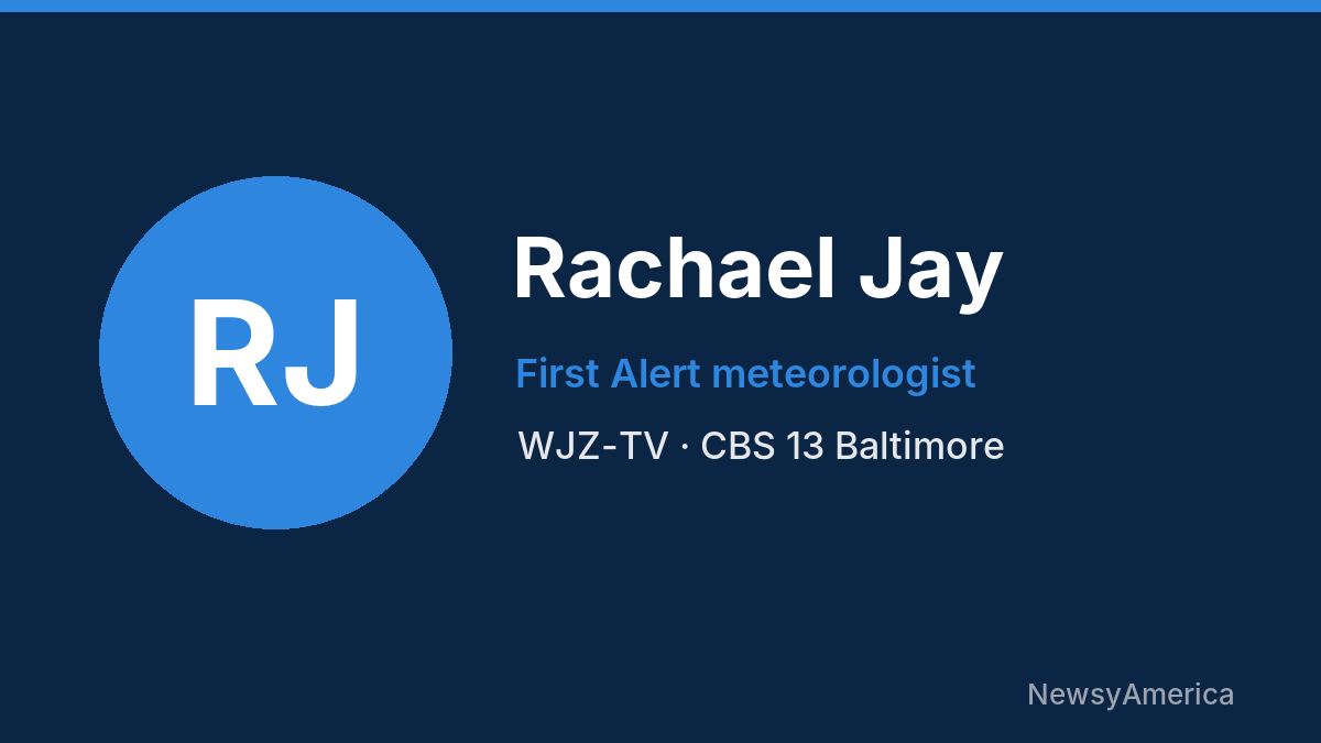 Rachael Jay – WJZ-TV, Baltimore