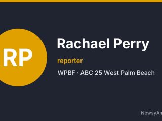 Rachael Perry, reporter, WPBF
