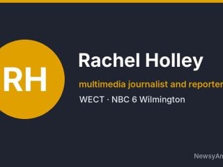 Rachel Holley, multimedia journalist and reporter, WECT