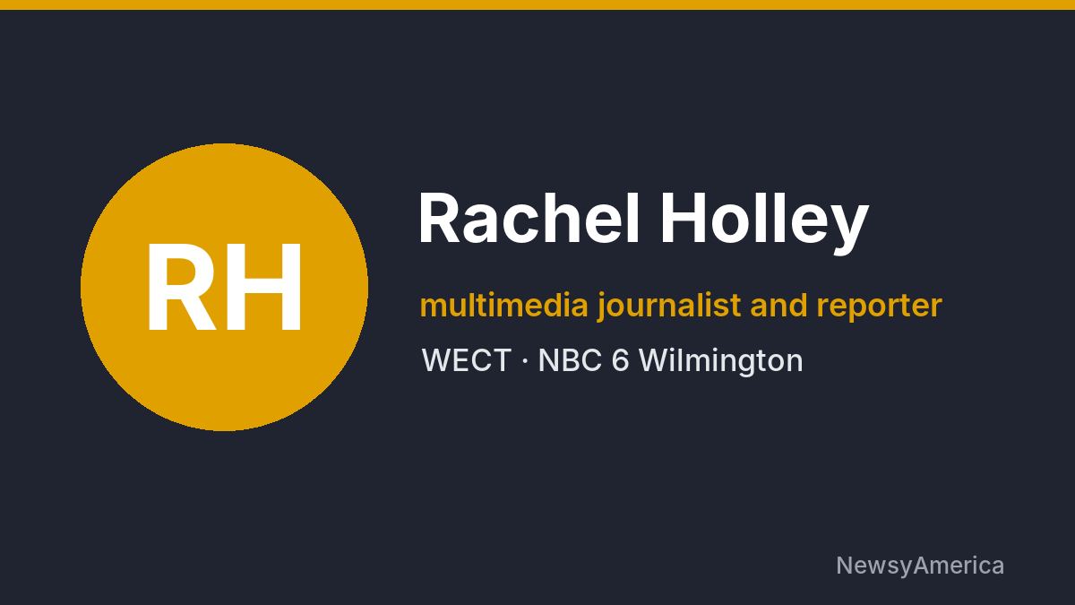 Rachel Holley – WECT, Wilmington