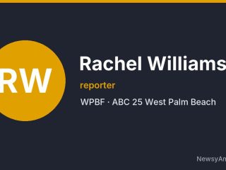 Rachel Williams, reporter, WPBF