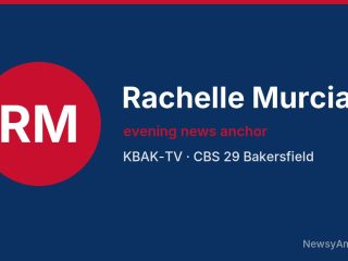 Rachelle Murcia, evening news anchor, KBAK-TV