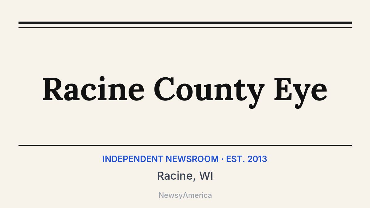 Racine County Eye – Racine, WI