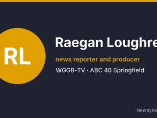 Raegan Loughrey, news reporter and producer, WGGB-TV