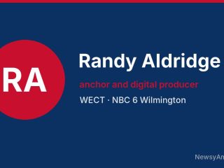 Randy Aldridge, anchor and digital producer, WECT
